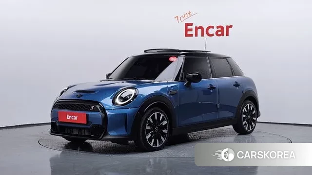 Mini Cooper S 2022 Синий из Кореи