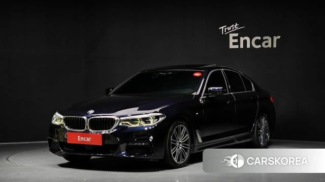 BMW 5 Series (G30) 2019 Черный из Кореи