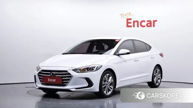 Hyundai Avante AD 2018 Белый из Кореи