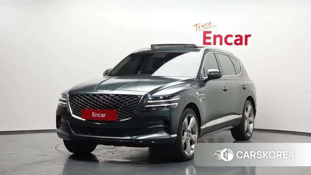 Genesis GV80 2023 Темно-зеленый из Кореи