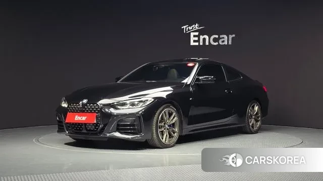 BMW 4 Series (G22) 2021 Черный из Кореи