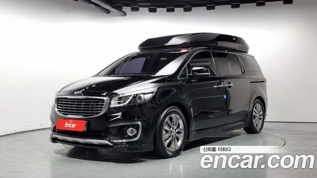 Kia All New Carnival 2018 Черный из Кореи
