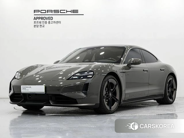 Porsche Taycan 2025 Цвет тростника из Кореи