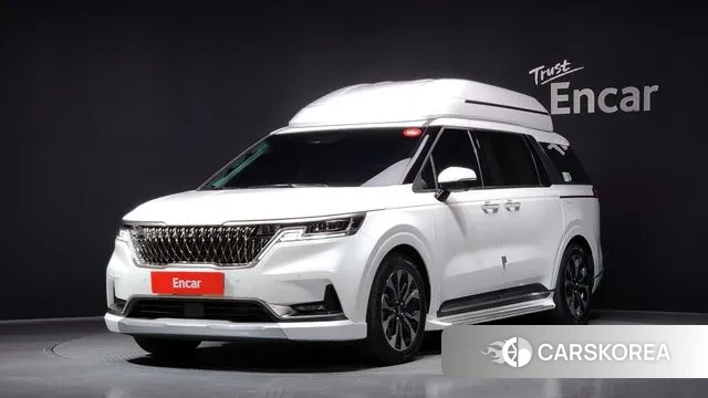 Kia Carnival 4th generation 2021 Белый из Кореи