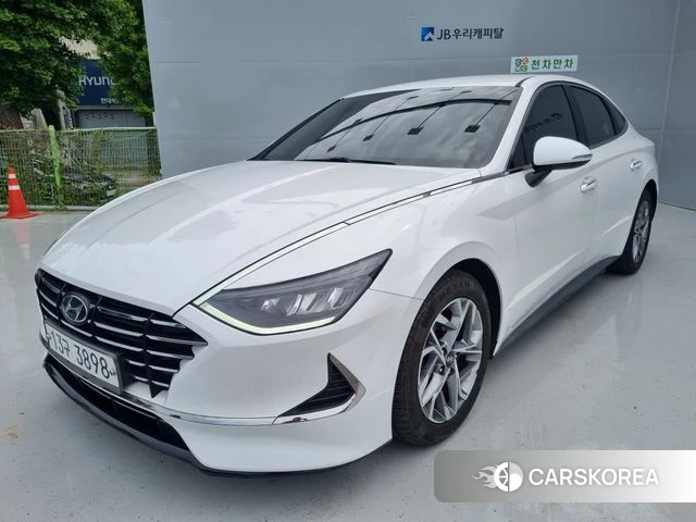 Hyundai Sonata (DN8) 2019 Белый из Кореи