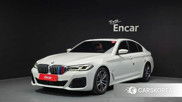 BMW 5 Series (G30) 2021 Белый из Кореи