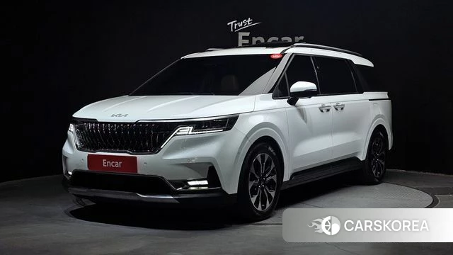 Kia Carnival 4th generation 2023 Белый из Кореи