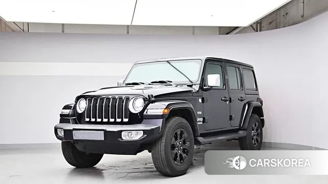 Jeep Wrangler (JL) 2021 Черный из Кореи