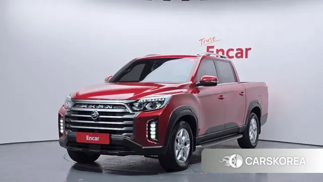 Ssangyong The New Rexton Sports Cannes 2021 Красный из Кореи