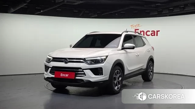 Ssangyong Beautiful Korando 2021 Белый из Кореи