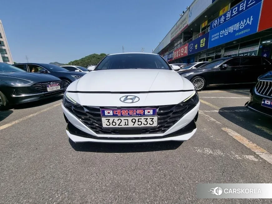 Hyundai Avante Hybrid (CN7) 2020 из Кореи