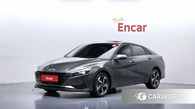 Hyundai Avante (CN7) 2021 Серый из Кореи