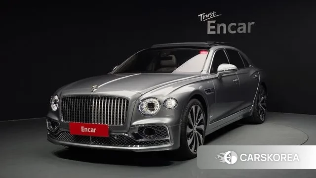 Bentley Flying Spur 3rd Generation 2023 Серебристо-серый из Кореи