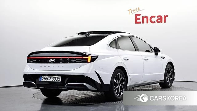 Hyundai Sonata D Edge (DN8) 2024 Белый из Кореи