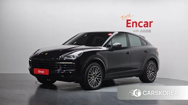 Porsche Cayenne (PO536) 2021 Черный из Кореи