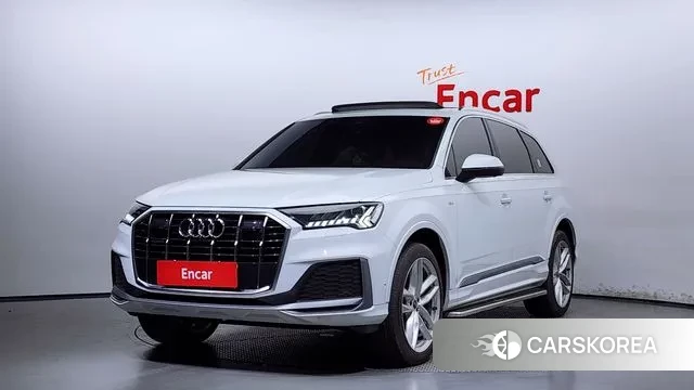 Audi Q7 (4M) 2023 Белый из Кореи