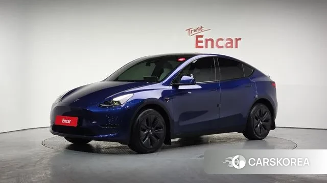 Tesla Model Y 2024 Синий из Кореи
