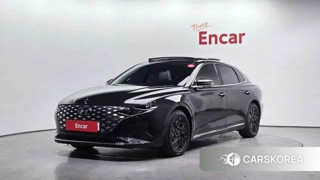 Hyundai The New Grandeur IG Hybrid 2021 Черный из Кореи