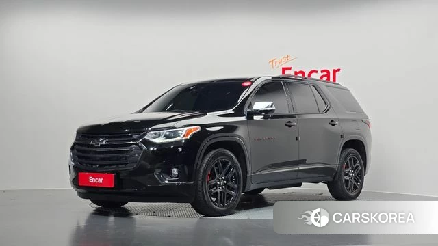 Chevrolet (GM Daewoo) Traverse 2021 Черный из Кореи