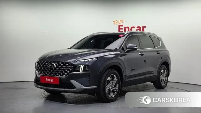 Hyundai The New Santa Fe 2021 Серый из Кореи