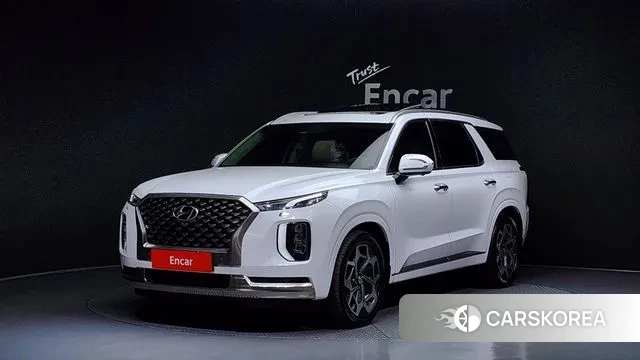 Hyundai Palisade 2021 Белый из Кореи