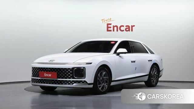 Hyundai Grandeur Hybrid (GN7) 2023 Белый из Кореи