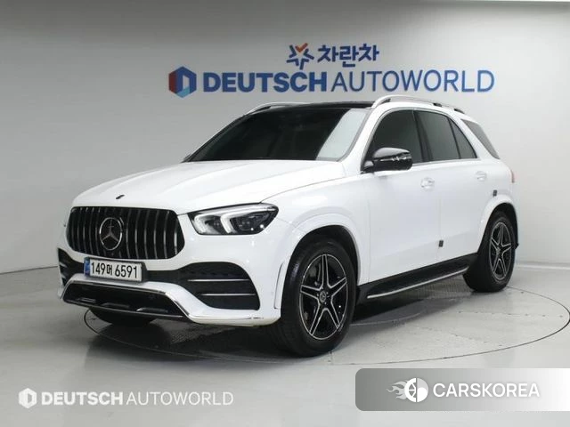Mercedes-Benz GLE-Class W167 2020 Белый из Кореи