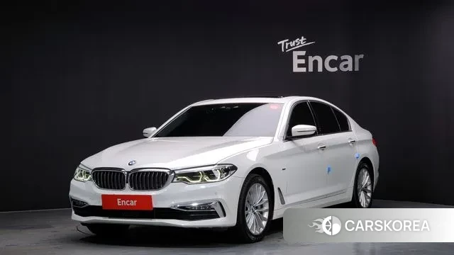 BMW 5 Series (G30) 2018 Белый из Кореи