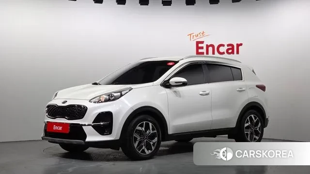 Kia Sportage The Bold 2019 Белый из Кореи