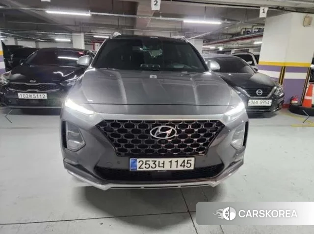 Hyundai Santa Fe TM 2020 Черный из Кореи