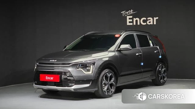 Kia Di Ol Nu Niro 2022 Серый из Кореи