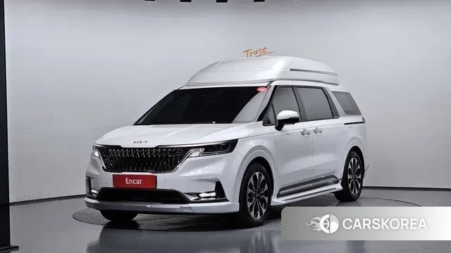Kia Carnival 4th generation 2023 Белый из Кореи