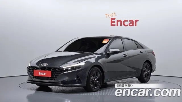 Hyundai Avante (CN7) 2022 Серый из Кореи