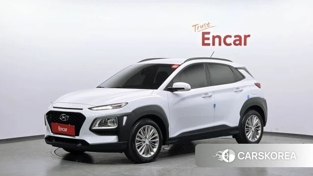 Hyundai Kona 2018 Белый из Кореи