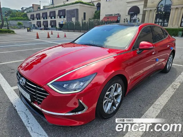Hyundai Sonata (DN8) 2019 Красный из Кореи