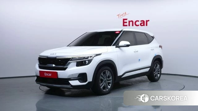 Kia Seltos 2022 Белый из Кореи
