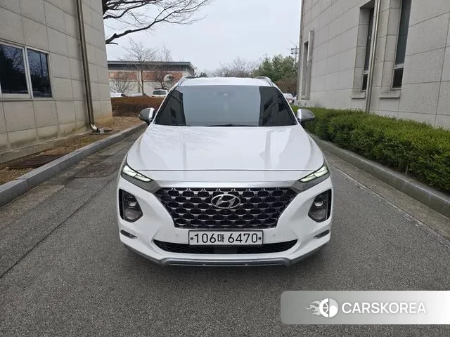 Hyundai Santa Fe TM 2020 Белый из Кореи
