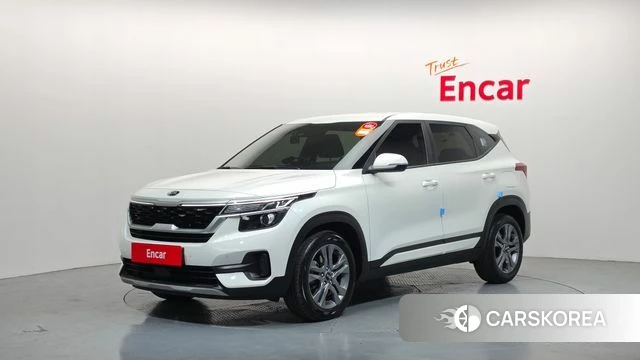 Kia Seltos 2021 Белый из Кореи