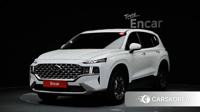 Hyundai The New Santa Fe 2021 Белый из Кореи