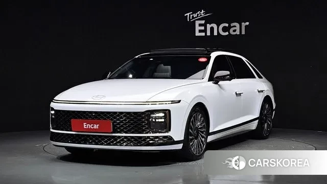 Hyundai Grandeur (GN7) 2023 Белый из Кореи