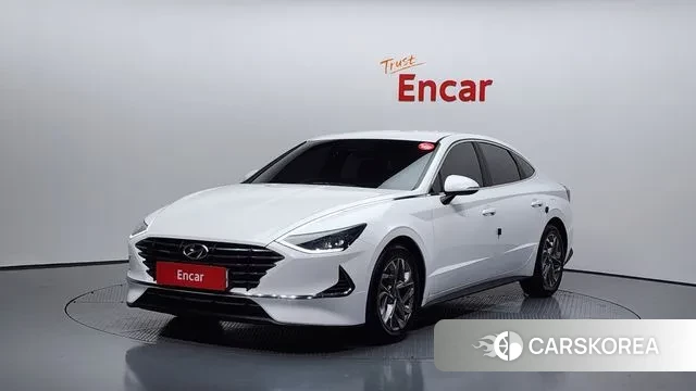 Hyundai Sonata (DN8) 2020 Белый из Кореи