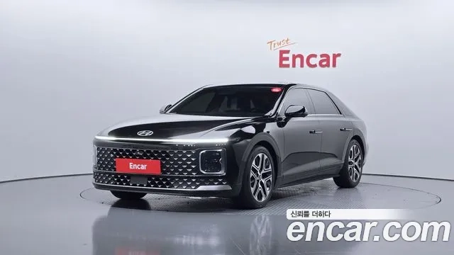 Hyundai Grandeur Hybrid (GN7) 2023 Черный из Кореи