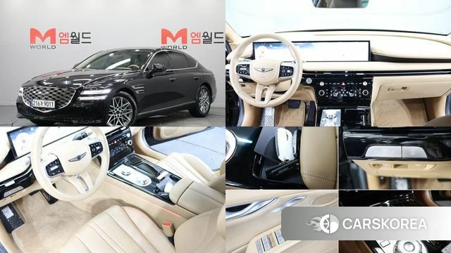 Genesis G80 (RG3) 2024 Черный из Кореи