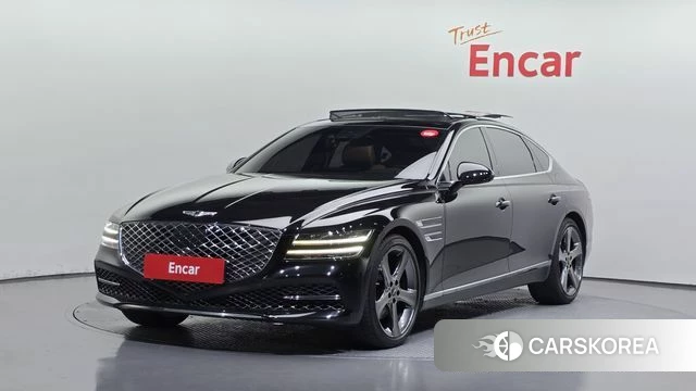 Genesis G80 (RG3) 2021 Черный из Кореи