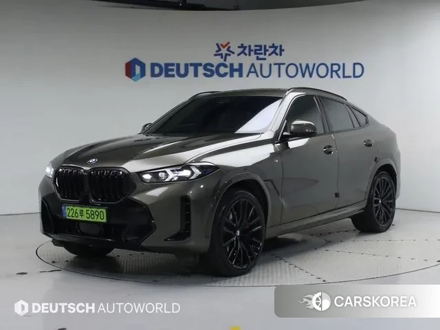 BMW X6 (G06) 2024 Песочный из Кореи