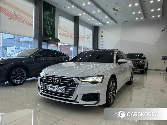 Audi A6 (C8) 2023 Белый из Кореи