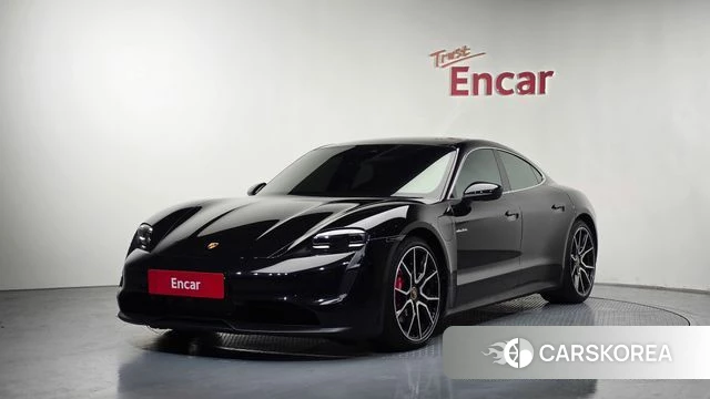 Porsche Taycan 2022 Черный из Кореи