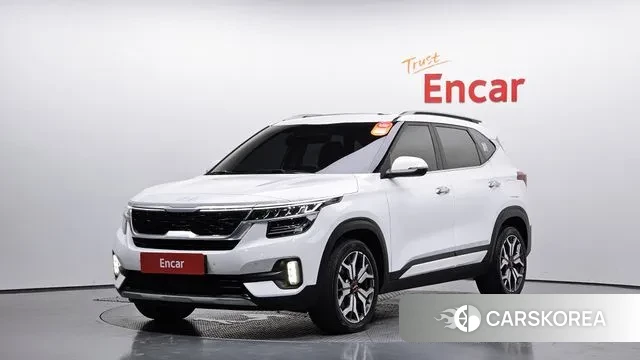 Kia Seltos 2021 Белый из Кореи