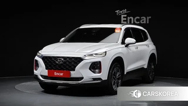 Hyundai Santa Fe TM 2018 Белый из Кореи