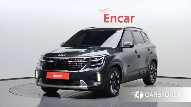 Kia The New Seltos 2023 Серый из Кореи